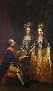 Joseph Haunzinger Portrait of Emperor Joseph II oil painting